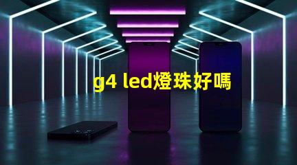 g4 led燈珠好嗎